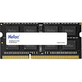 Оперативная память SO-DDR3 4GB PC-12800 Netac Basic 1.35V