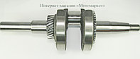 Коленвал мотопомпы 168F, 170F, GX 200, GX210 (цилиндрический 19 мм.)