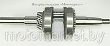 Коленвал мотопомпы 168F, 170F, GX 200, GX210  (цилиндрический 19 мм.)