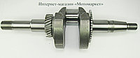 Коленвал мотопомпы 168F, 170F, GX200, GX210 (резьба 19 мм.)