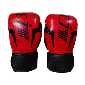 Перчатки боксёрские черно-красный ,8 унций , Z116D-МСЕ-8