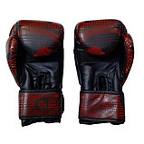 Перчатки боксёрские черно-красные ,6 унций ,  Z116H-МБ-6, фото 3