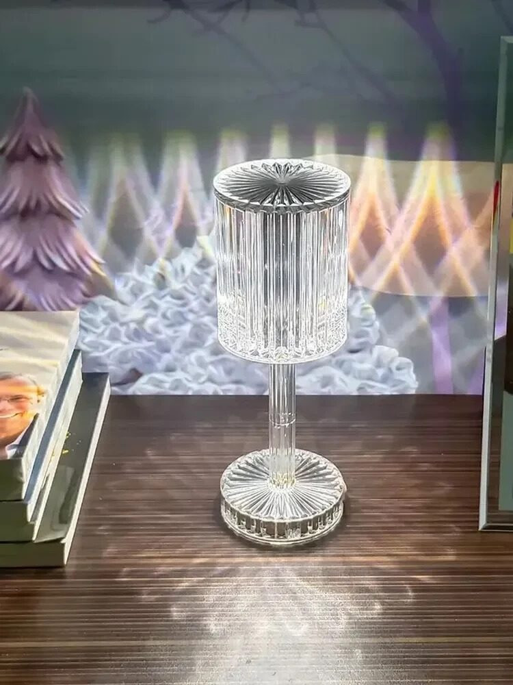 Светильник-ночник настольный светодиодный с пультом Crystal - фото 2 - id-p222701140