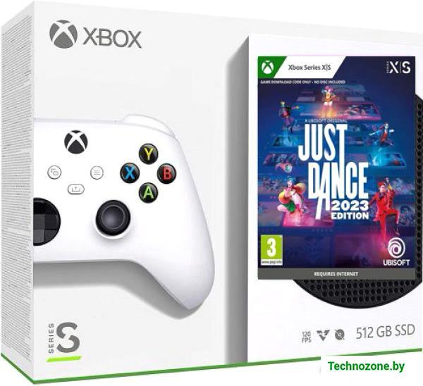 Игровая приставка Microsoft Xbox Series S Fortnite + Just Dance 2023 - фото 1 - id-p222701353