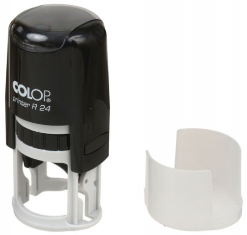 Автоматическая оснастка Colop R24 (в боксе) для клише печати ø24 мм, корпус черный - фото 1 - id-p220862679