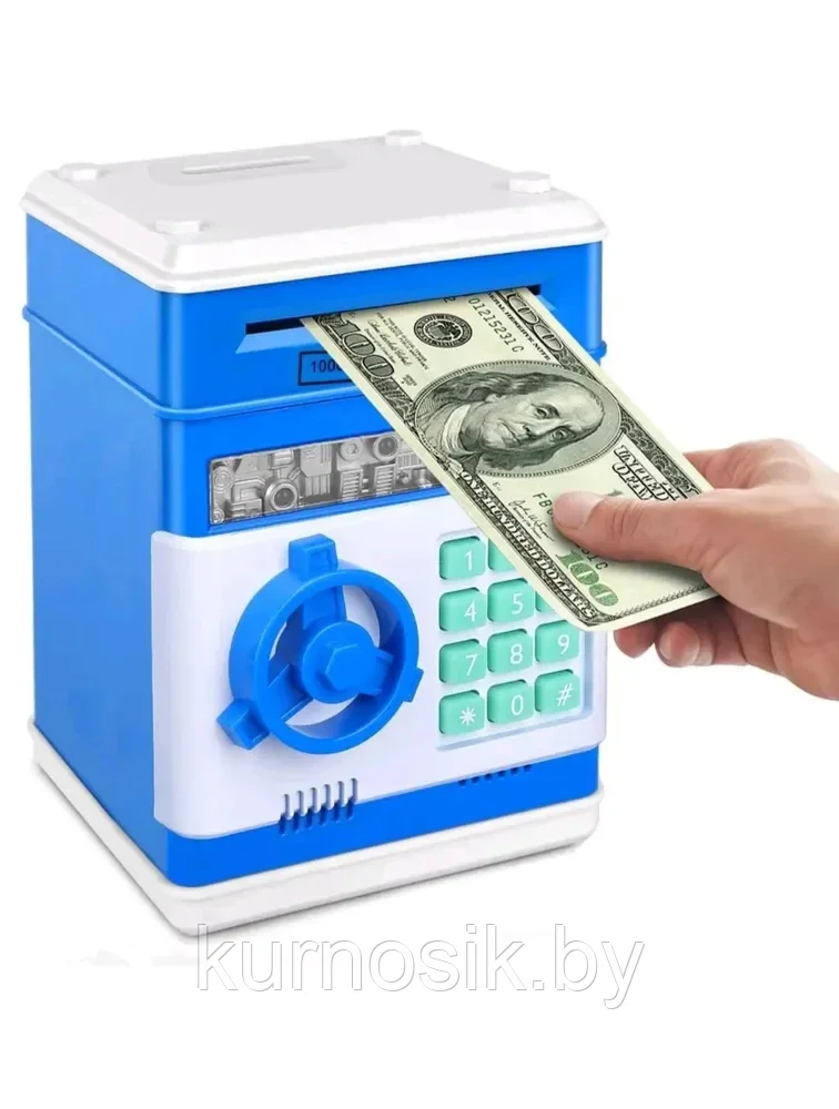 Интерактивная копилка сейф-банкомат с купюроприемником, 88463 - фото 1 - id-p222704815