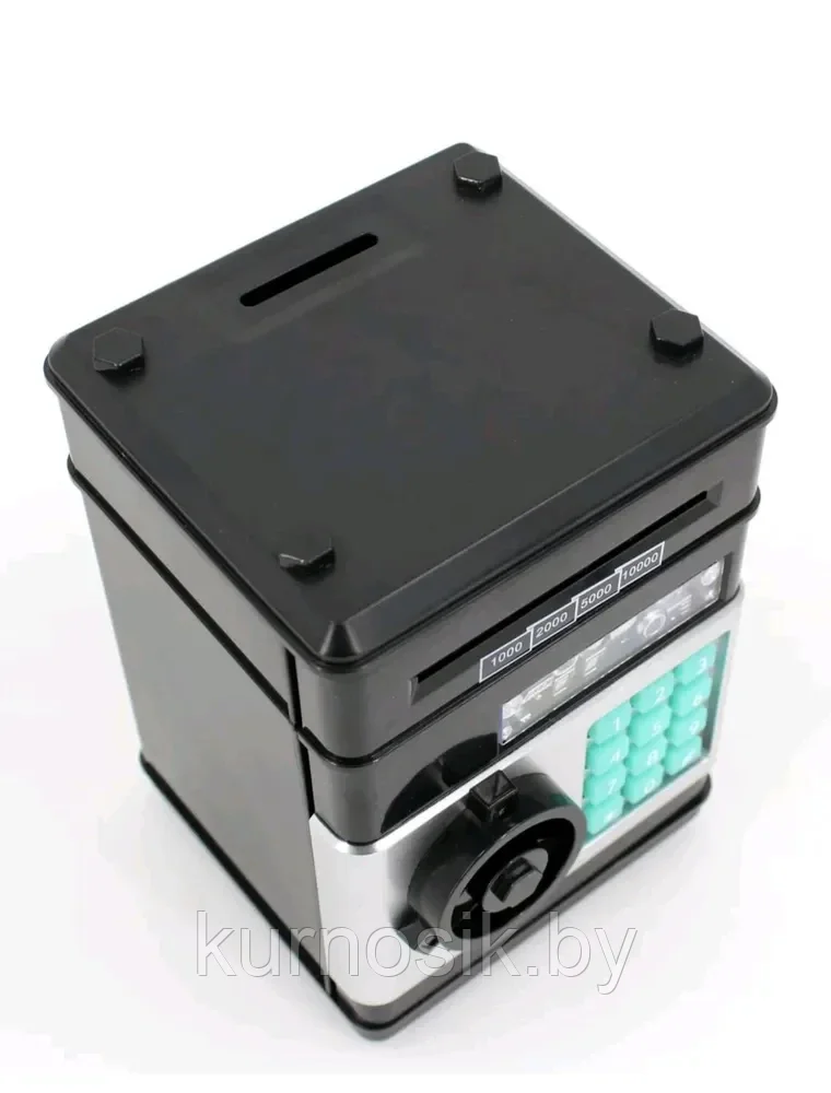 Интерактивная копилка сейф-банкомат с купюроприемником, 88463 - фото 3 - id-p222704883