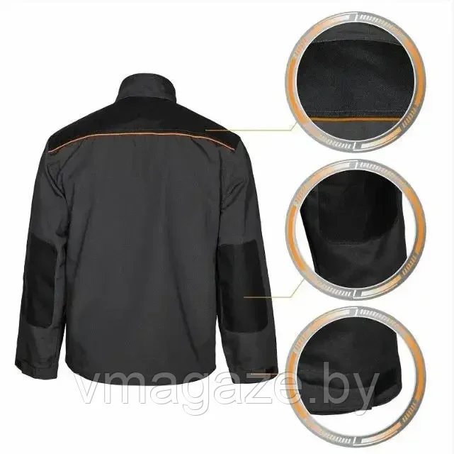 Куртка рабочая Classic Art.Mas (цвет темно-серый) - фото 6 - id-p222706457