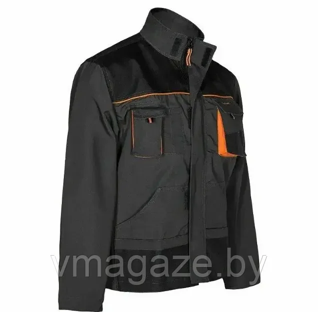 Куртка рабочая Classic Art.Mas (цвет темно-серый) - фото 3 - id-p222706457