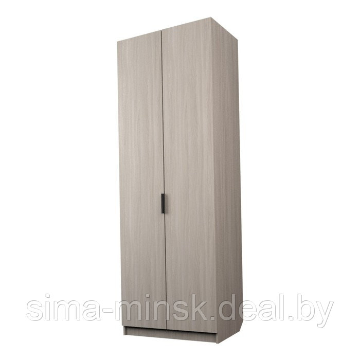 Шкаф 2-х дверный «Экон», 800×520×2300 мм, штанга, цвет ясень шимо светлый - фото 1 - id-p222704285