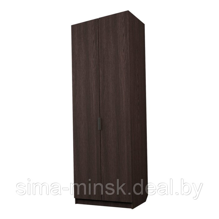 Шкаф 2-х дверный «Экон», 800×520×2300 мм, штанга, цвет венге - фото 1 - id-p222704287