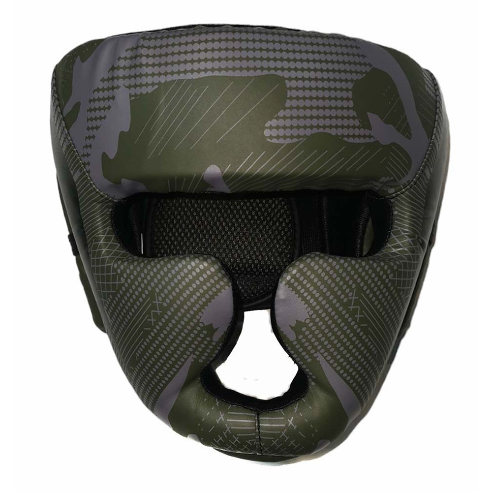 Шлем полной защиты , черно-серый , р-р L  ,  ZH-МСЕ Зеленый