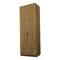 Шкаф 2-х дверный «Экон», 800×520×2300 мм, штанга, цвет дуб крафт золотой