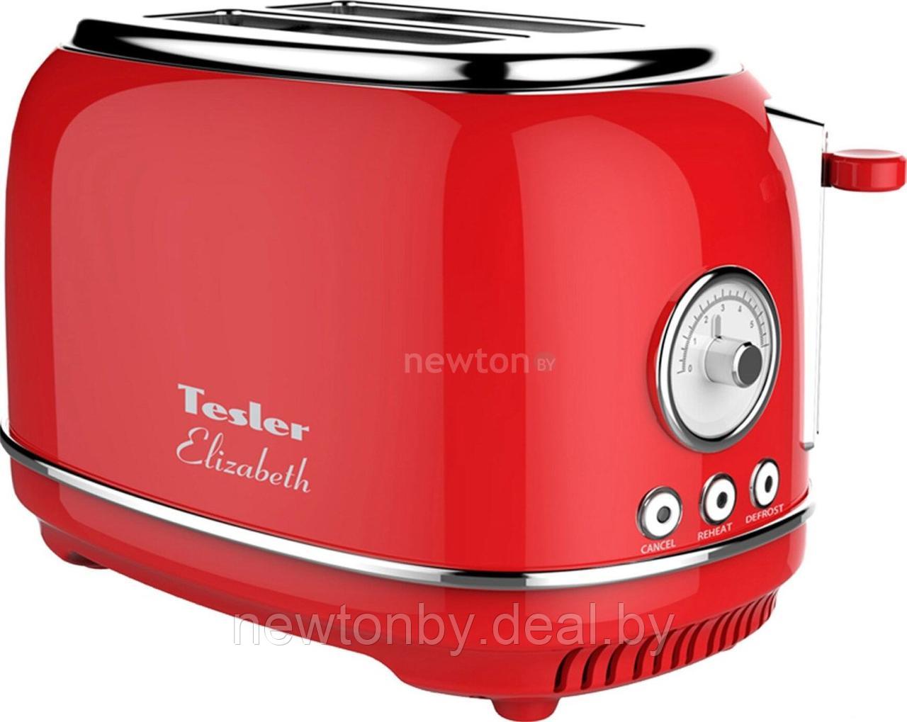 Тостер Tesler Elizabeth TT-245 (красный) - фото 1 - id-p222706594