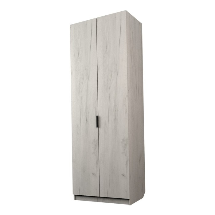 Шкаф 2-х дверный «Экон», 800×520×2300 мм, штанга, цвет дуб крафт белый - фото 1 - id-p222706977