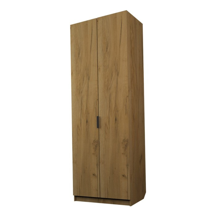 Шкаф 2-х дверный «Экон», 800×520×2300 мм, штанга, цвет дуб крафт золотой - фото 1 - id-p222706978