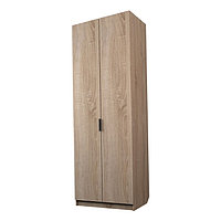 Шкаф 2-х дверный «Экон», 800×520×2300 мм, полки, цвет дуб сонома