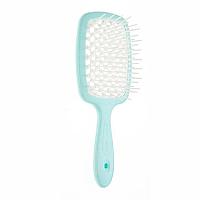 Расческа для волос Janeke Superbrush The Original Italian Patent Blue (бирюзовая)