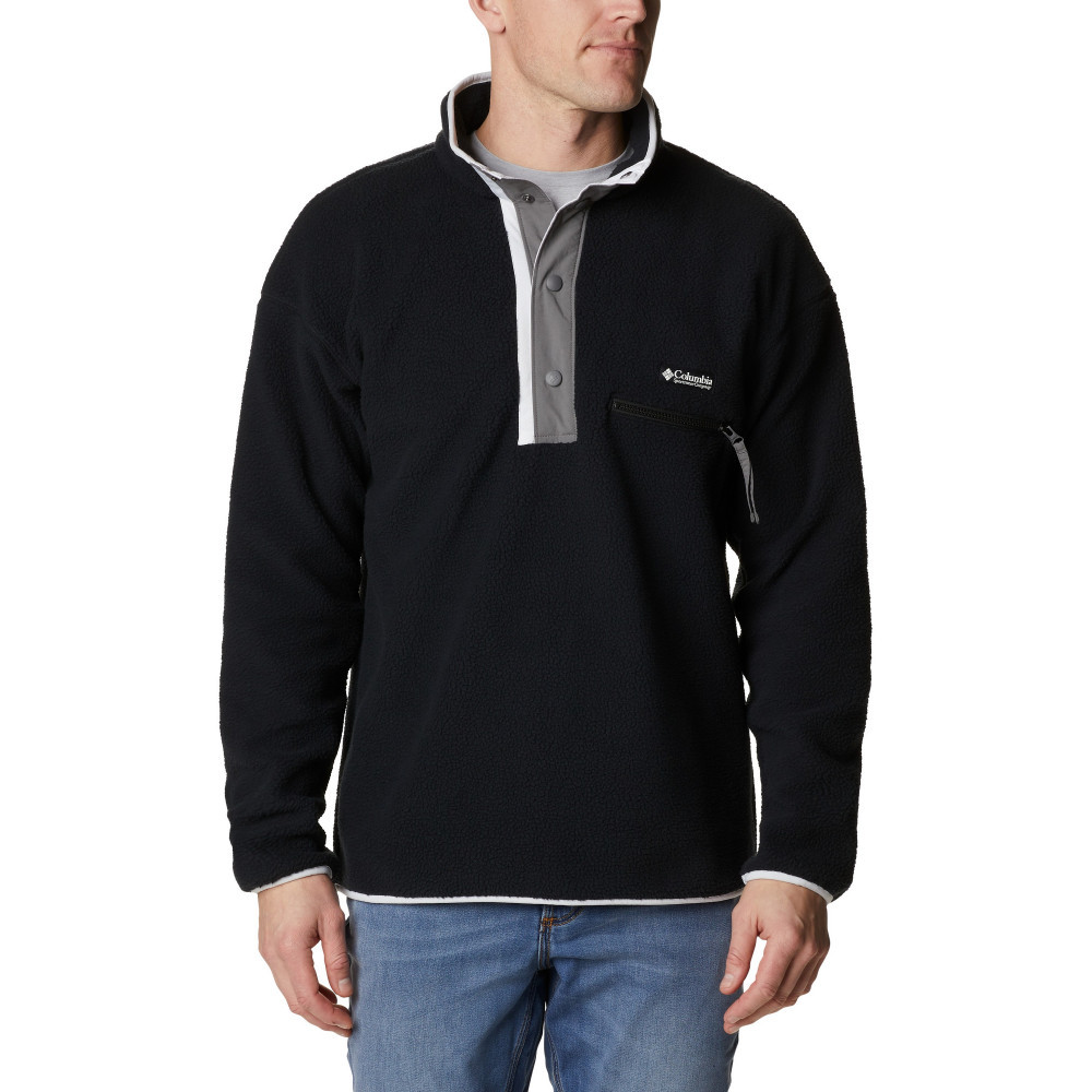 Джемпер мужской Columbia Helvetia™ Half Snap Fleece черный