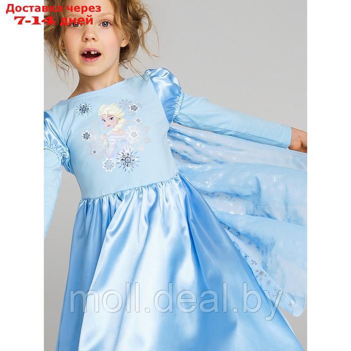 Нарядное платье для девочки "Наряд Эльзы", рост 128 см - фото 3 - id-p222698344
