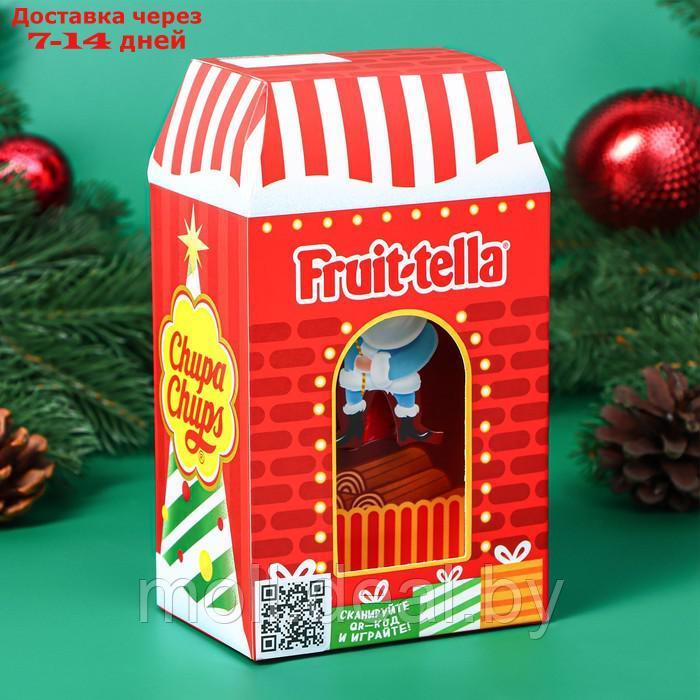 Новогодний подарок с кондитерскими изделиями Chupa Chups, Fruittella и Meller, 274 г - фото 1 - id-p222699887