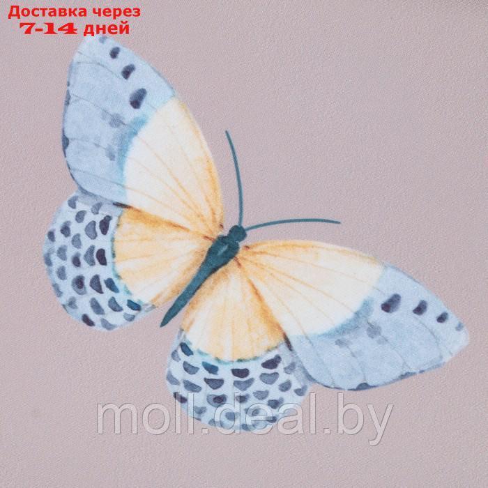 Комплект штор "Этель" Butterfly dance, 145*260 см-2 шт, 100% п/э, габардин - фото 2 - id-p222681868