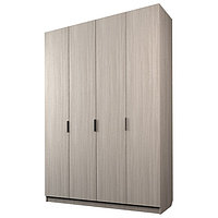 Шкаф 4-х дверный «Экон», 1600×520×2300 мм, цвет ясень шимо светлый