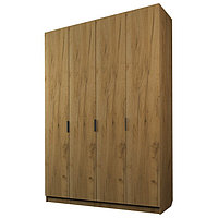 Шкаф 4-х дверный «Экон», 1600×520×2300 мм, цвет дуб крафт золотой