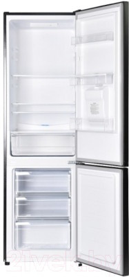 Холодильник с морозильником Maunfeld MFF 176SFSB - фото 1 - id-p222706309