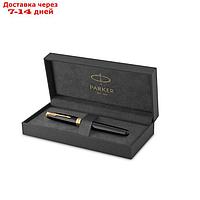 Ручка-роллер Parker Sonnet Core T530 Lacquer Black GT F 0.5мм черный, нерж ст, футл 1931496 706872