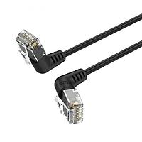 Сетевой кабель Vention UTP cat.6a RJ45 1m Black IBOBF