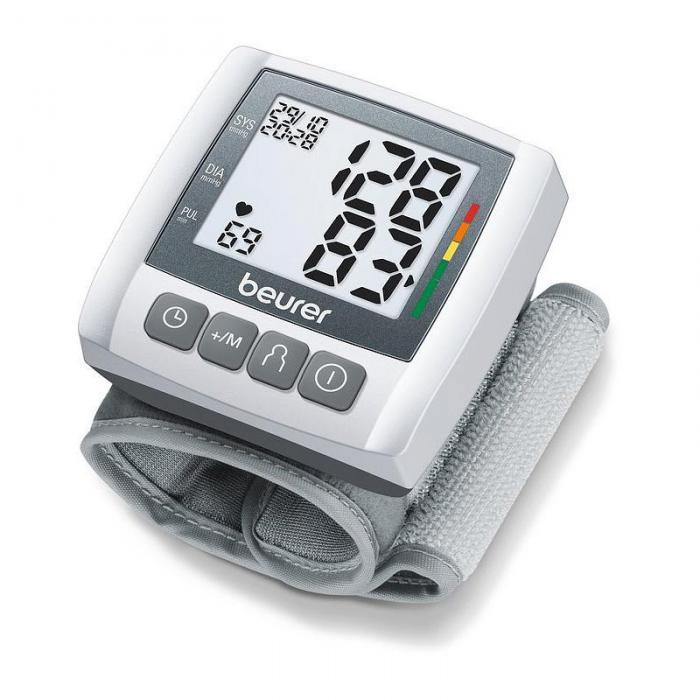 Тонометр автоматический для измерения артериального давления дома электронный запястный Beurer BC 30 650.51 - фото 1 - id-p222709773