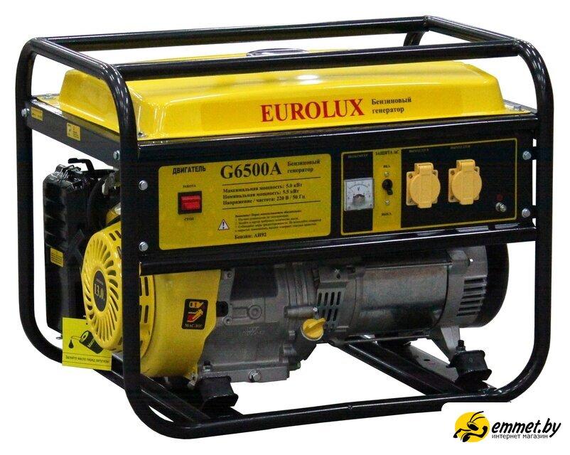 Бензиновый генератор Eurolux G6500A - фото 1 - id-p222709782