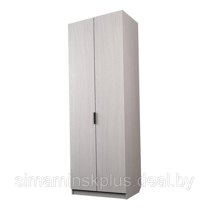 Шкаф 2-х дверный «Экон», 800×520×2300 мм, штанга, цвет ясень анкор светлый - фото 1 - id-p222710263