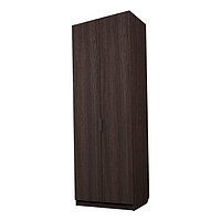 Шкаф 2-х дверный «Экон», 800×520×2300 мм, штанга и полки, цвет венге