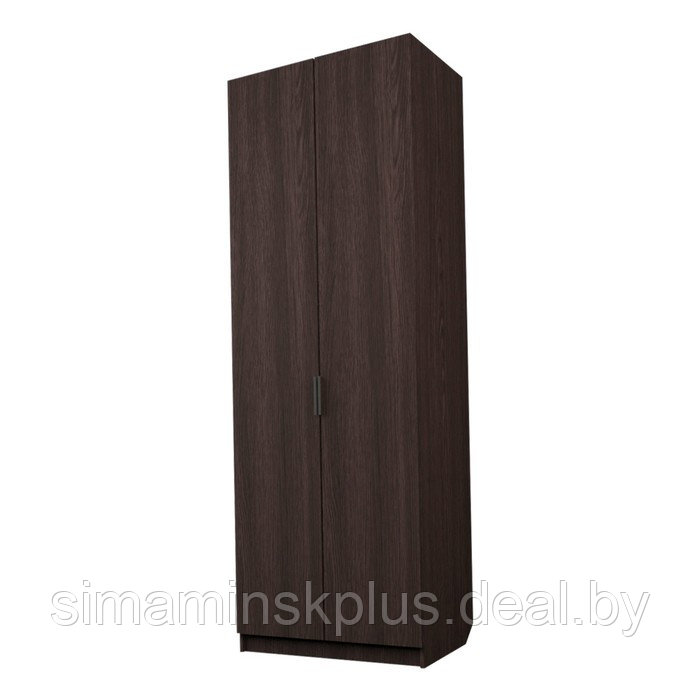 Шкаф 2-х дверный «Экон», 800×520×2300 мм, штанга и полки, цвет венге - фото 1 - id-p222710292