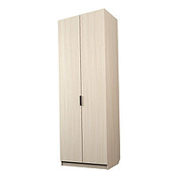 Шкаф 2-х дверный «Экон», 800×520×2300 мм, штанга и полки, цвет дуб молочный