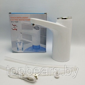 Помпа для воды электрическая Touch intelligent electric water pump XYJ-929 (2 режима работы, 1200 mAh) Белый - фото 1 - id-p222713418