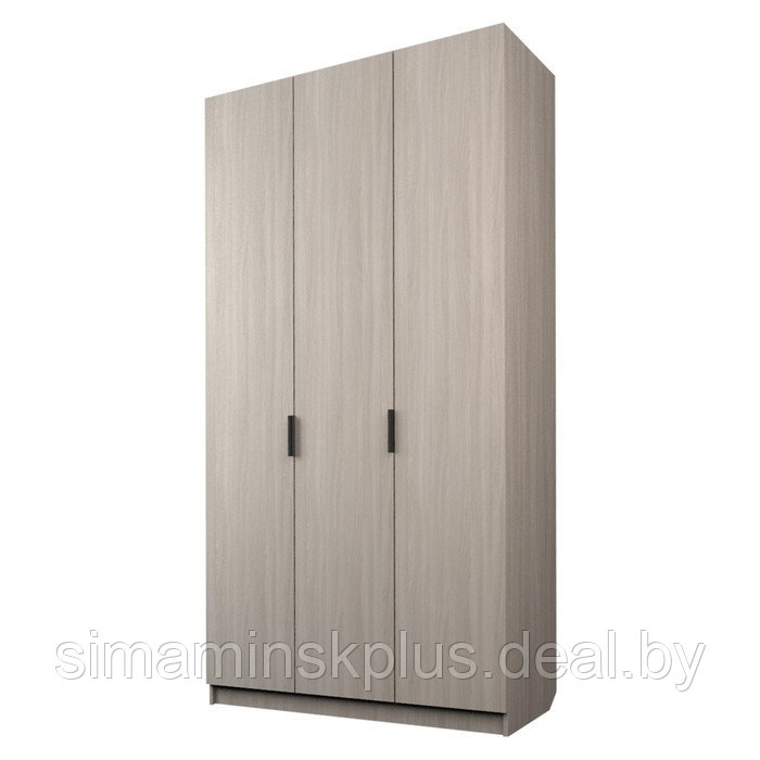 Шкаф 3-х дверный «Экон», 1200×520×2300 мм, цвет ясень шимо светлый - фото 1 - id-p222710392