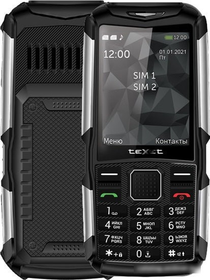 Мобильный телефон TeXet TM-D314 (черный) - фото 1 - id-p222709118