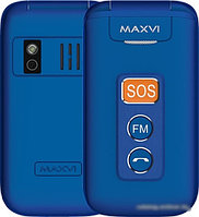 Мобильный телефон Maxvi E5 (синий)