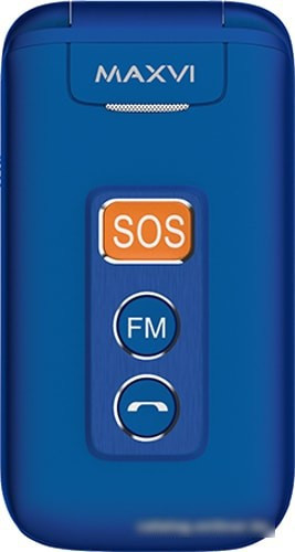 Мобильный телефон Maxvi E5 (синий) - фото 2 - id-p222709125