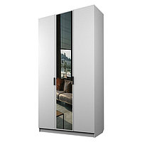 Шкаф 3-х дверный «Экон», 1200×520×2300 мм, 1 зеркало, цвет белый