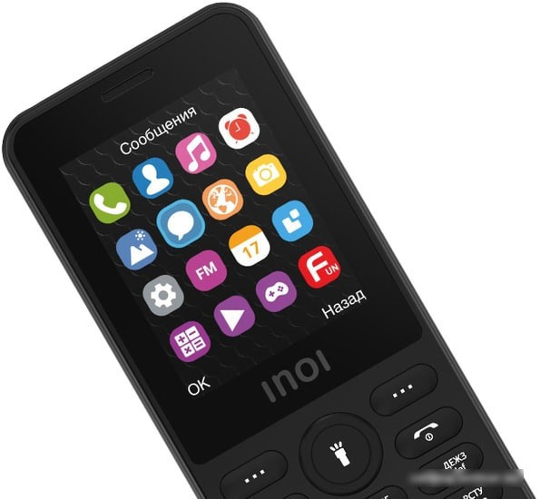 Мобильный телефон Inoi 289 (черный) - фото 4 - id-p222709150
