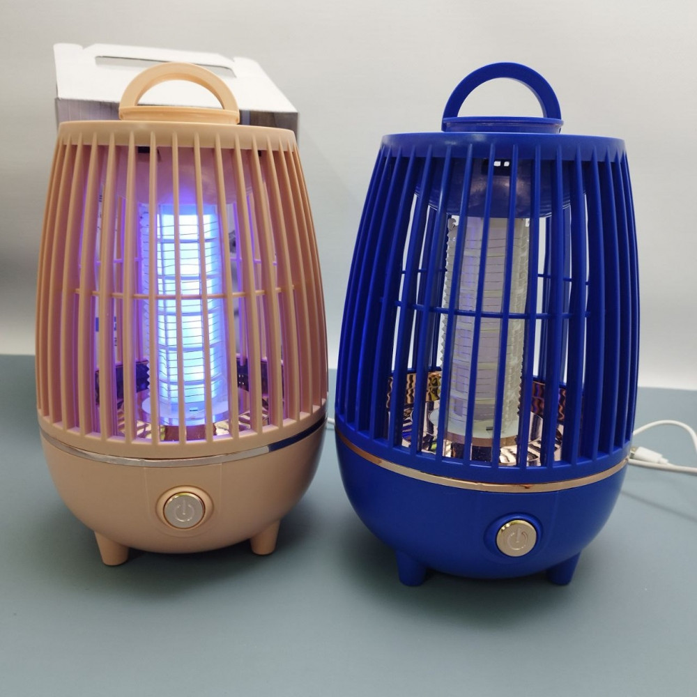 Антимоскитная лампа-ловушка для комаров и насекомых LED PHOTOCATALYST MOSQUITO KILLER USB Синий - фото 2 - id-p222713981