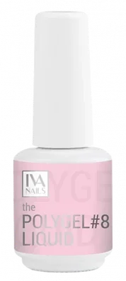 Polygel LIQUID IVA (Жидкий полигель) #08 15 мл
