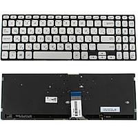 Клавиатура для ноутбука ASUS VivoBook S15 X530 серебро, RU