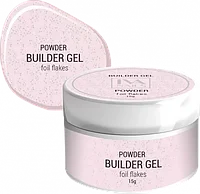 Гель моделирующий Foil Flakes POWDER IVAnails 15 г