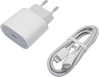 Зарядное устройство USB Defender UPC-31 83671 (Вх. AC100-240V Вых. DC5V/9V/12V 20W USB-C кабель Lightning)