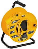 GARDEN Катушка УК40 1 место 2P 2х1,0мм2 40м IEK